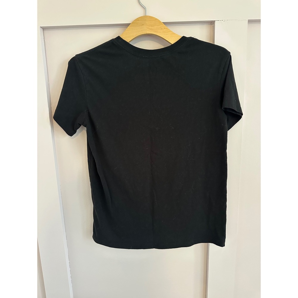 AC/DC US Tour 76 Graphic Tee Goodie Two Sleeves Black Small Rock Band T-Shirt - Picture 2 of 5